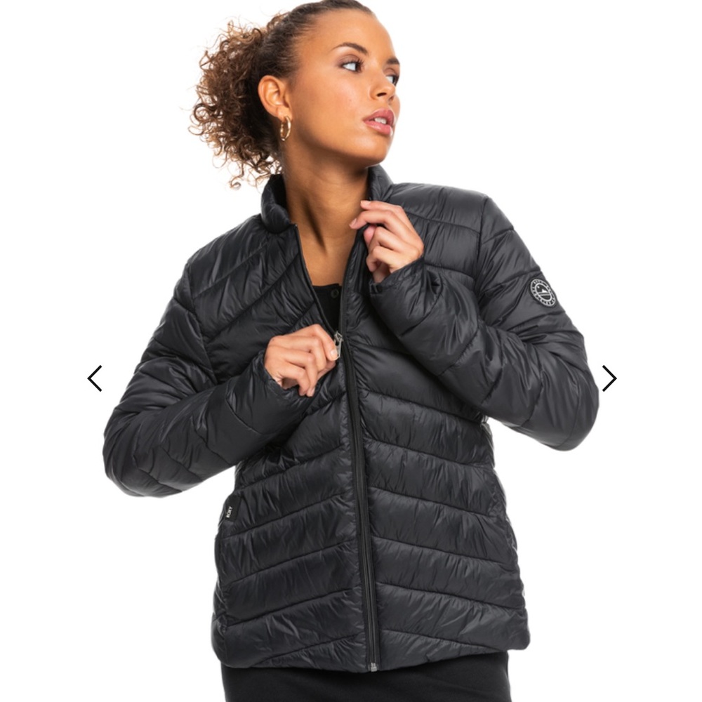 NWT Roxy Coast Road Puffy Zip Up Jacket
